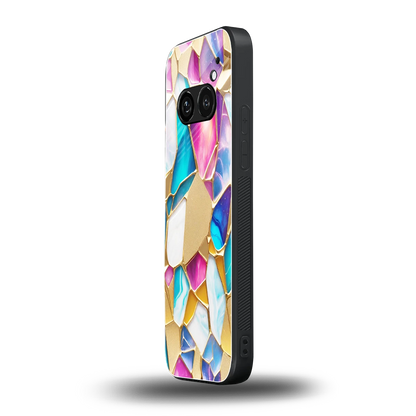 Luxe Spectrum nothing phone 2a mobile cover | shockproof glass phone case
