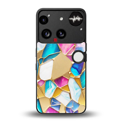 Luxe Spectrum back phone cover | glass case for nothing phone 3