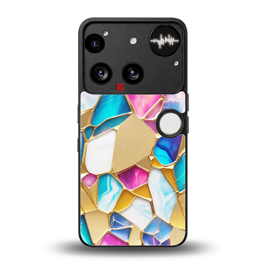 Luxe Spectrum back phone cover | glass case for nothing phone 3