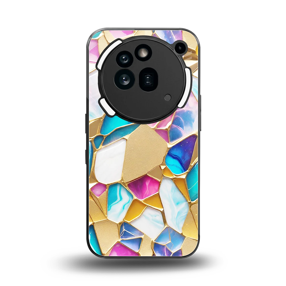Luxe Spectrum back phone cover | glass case for nothing phone 3a pro