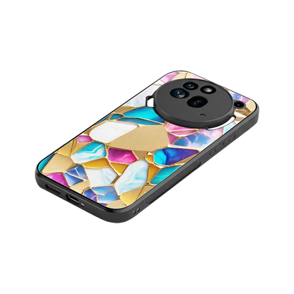 Luxe Spectrum stylish phone case for nothing phone 3a pro | glossy glass and slim fit