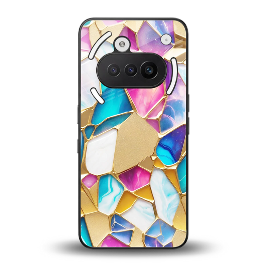Luxe Spectrum back phone cover | glass case for nothing phone 3a