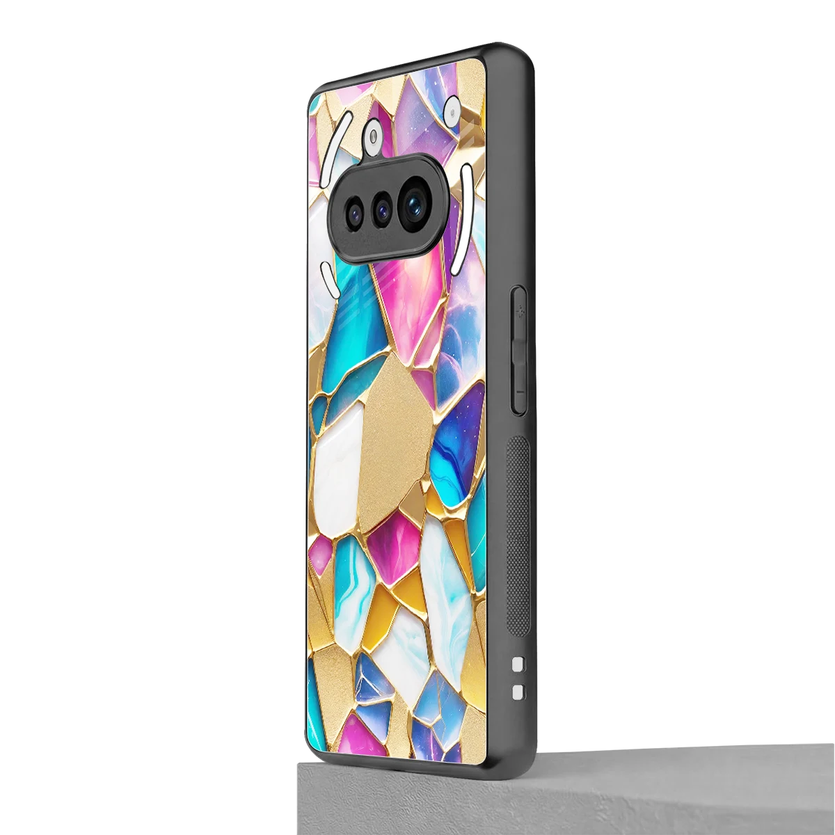 Luxe Spectrum nothing phone 3a mobile cover | shockproof glass phone case
