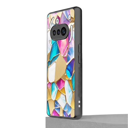 Luxe Spectrum nothing phone 3a mobile cover | shockproof glass phone case