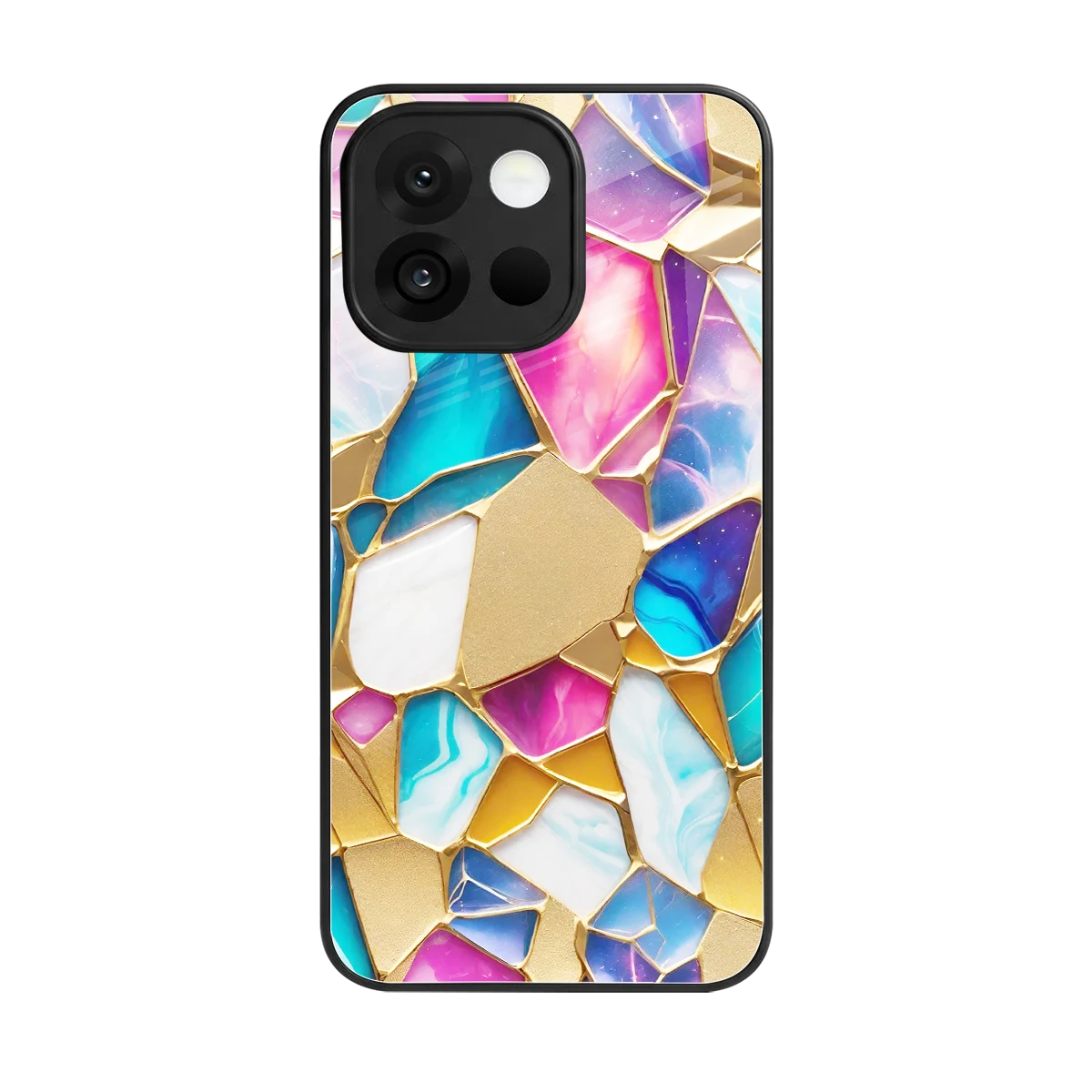 Luxe Spectrum back phone cover | glass case for oneplus 13s