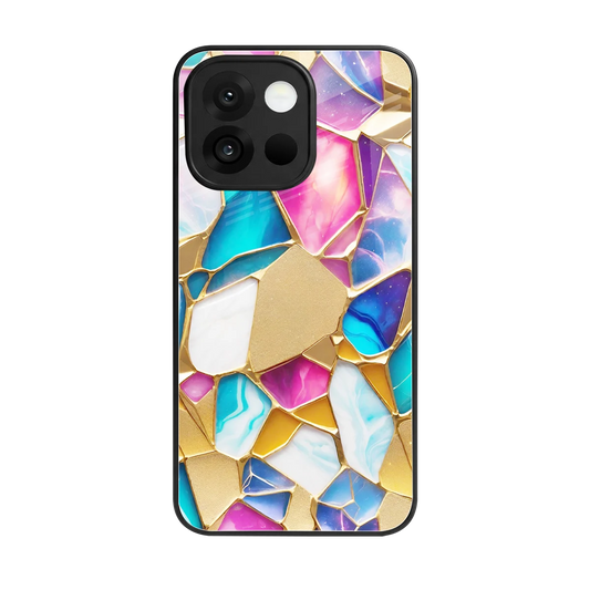 Luxe Spectrum back phone cover | glass case for oneplus 13s
