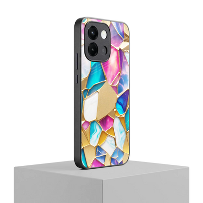 Luxe Spectrum oneplus 13s mobile cover | shockproof glass phone case