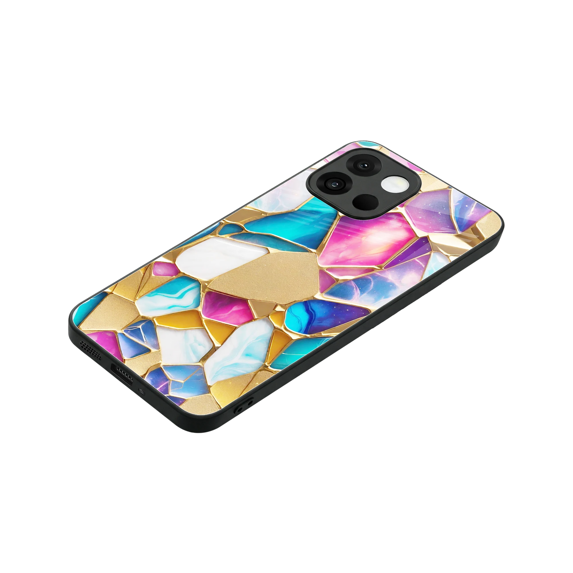Luxe Spectrum stylish phone case for oneplus 13s | glossy glass and slim fit