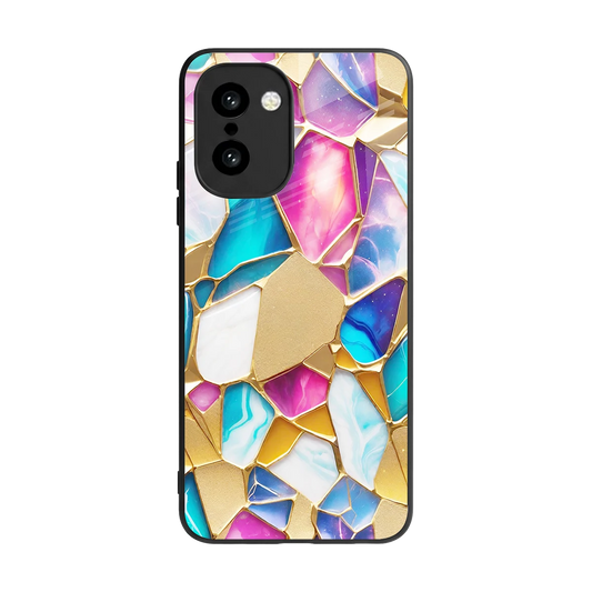 Luxe Spectrum back phone cover | glass case for oneplus 15r