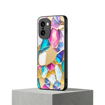 Luxe Spectrum oneplus 15r mobile cover | shockproof glass phone case