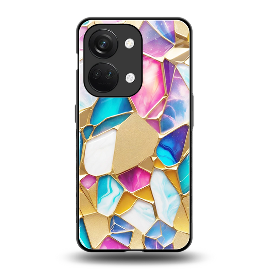 Luxe Spectrum back phone cover | glass case for oneplus nord 3
