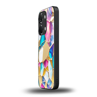 Luxe Spectrum oneplus nord 3 mobile cover | shockproof glass phone case