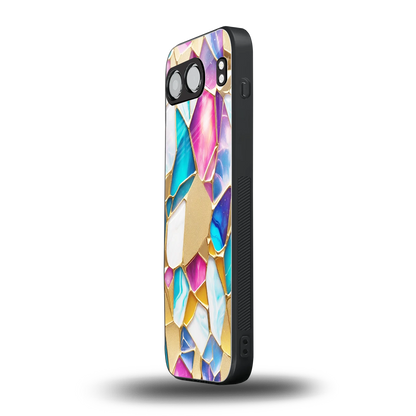 Luxe Spectrum oneplus nord 4 mobile cover | shockproof glass phone case