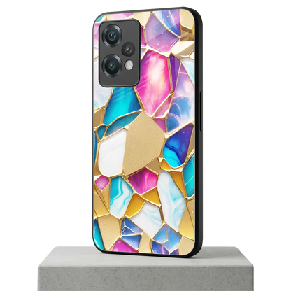 Luxe Spectrum oneplus nord ce 2 lite mobile cover | shockproof glass phone case