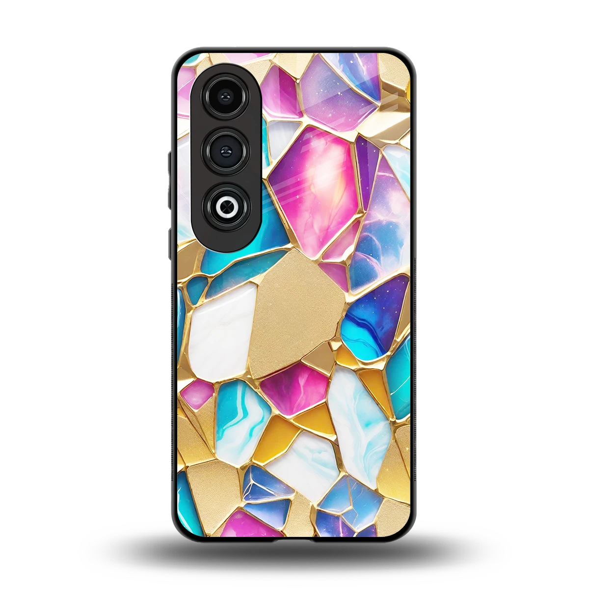 Luxe Spectrum back phone cover | glass case for oneplus nord ce 4