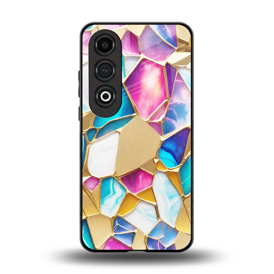 Luxe Spectrum back phone cover | glass case for oneplus nord ce 4