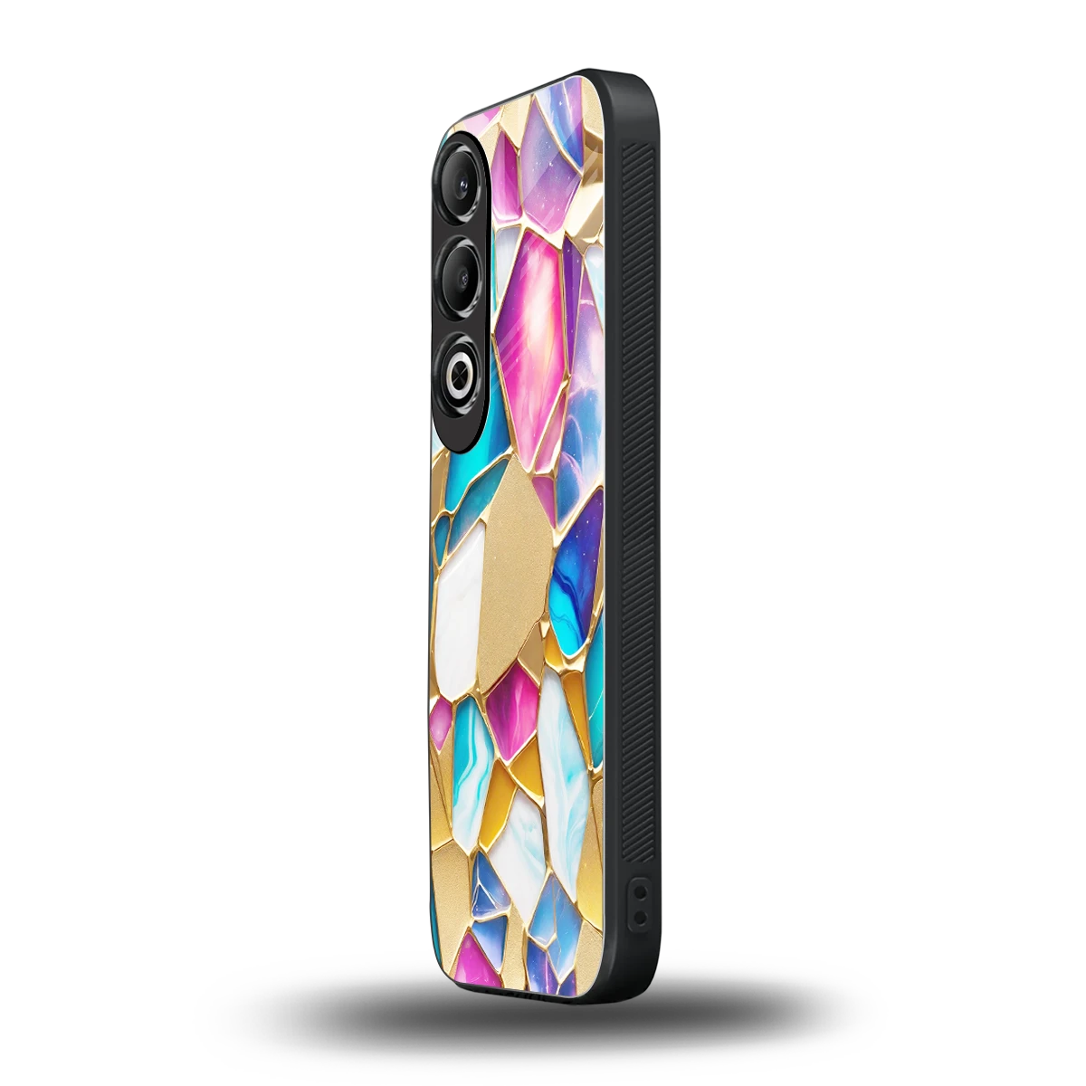 Luxe Spectrum oneplus nord ce 4 mobile cover | shockproof glass phone case