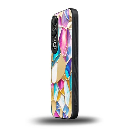 Luxe Spectrum oneplus nord ce 4 mobile cover | shockproof glass phone case