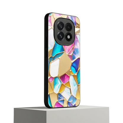 Luxe Spectrum oppo f29 5g mobile cover | shockproof glass phone case