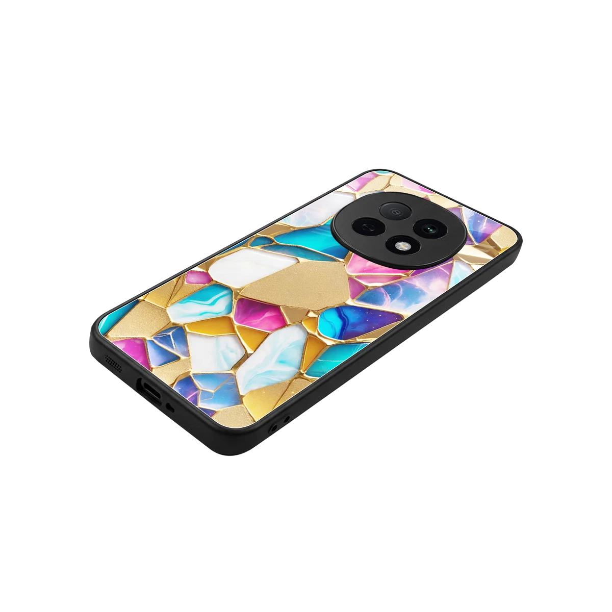 Luxe Spectrum stylish phone case for oppo f29 pro 5g | glossy glass and slim fit