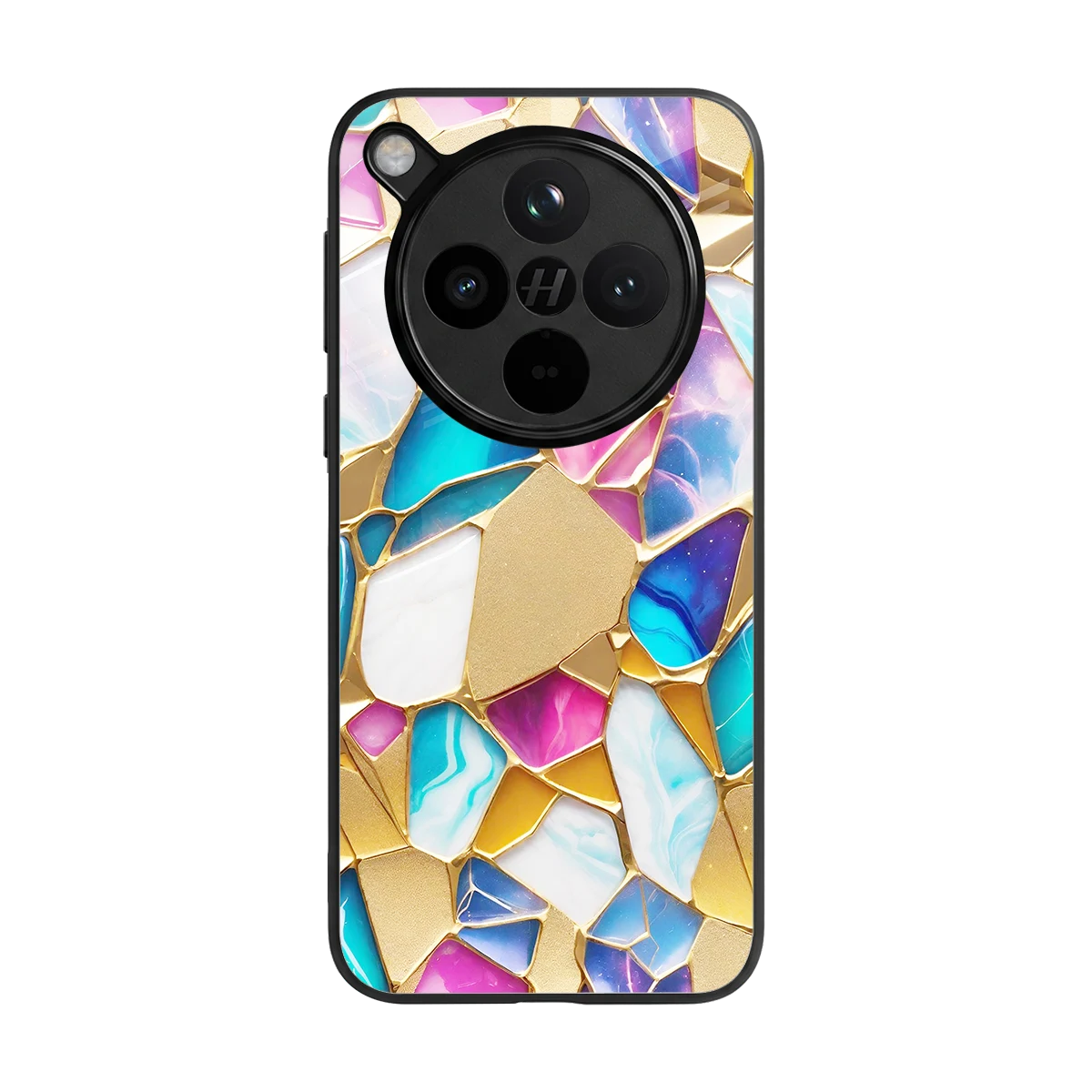 Luxe Spectrum back phone cover | glass case for oppo find x8