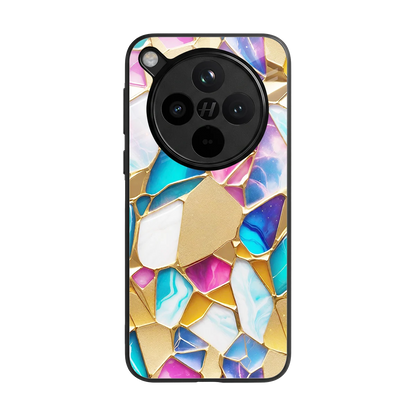 Luxe Spectrum back phone cover | glass case for oppo find x8