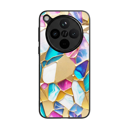 Luxe Spectrum back phone cover | glass case for oppo find x8