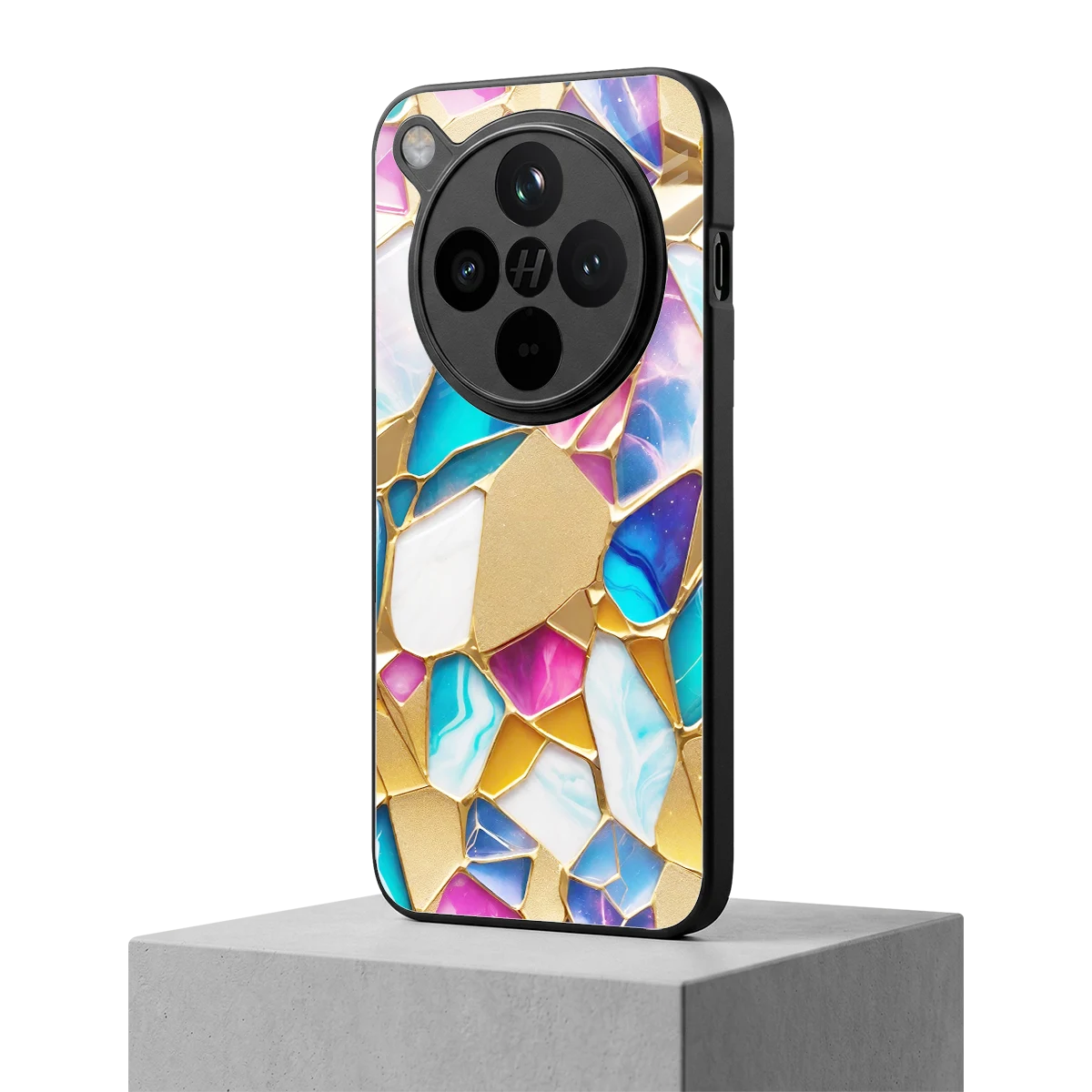 Luxe Spectrum oppo find x8 mobile cover | shockproof glass phone case