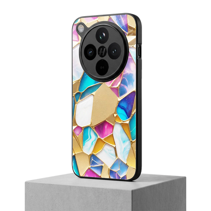Luxe Spectrum oppo find x8 mobile cover | shockproof glass phone case