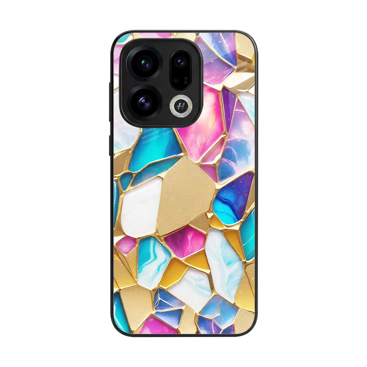 Luxe Spectrum back phone cover | glass case for oppo find x9