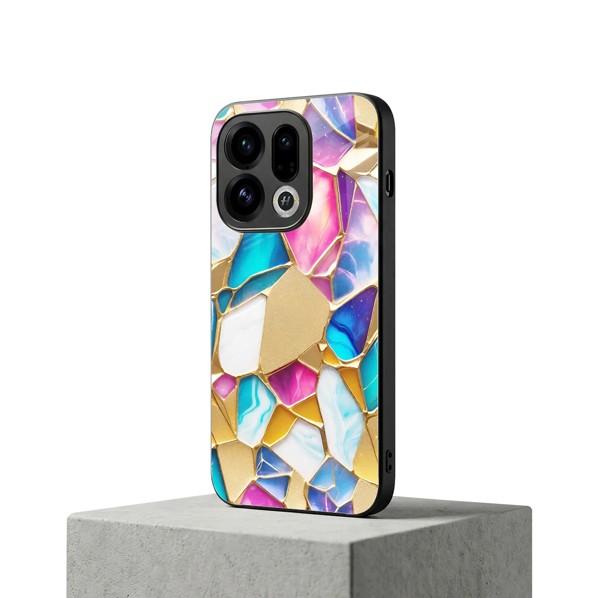 Luxe Spectrum oppo find x9 mobile cover | shockproof glass phone case
