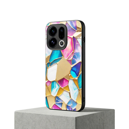 Luxe Spectrum oppo find x9 mobile cover | shockproof glass phone case