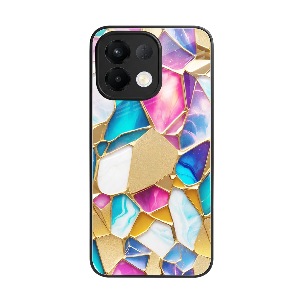 Luxe Spectrum back phone cover | glass case for oppo k13 5g