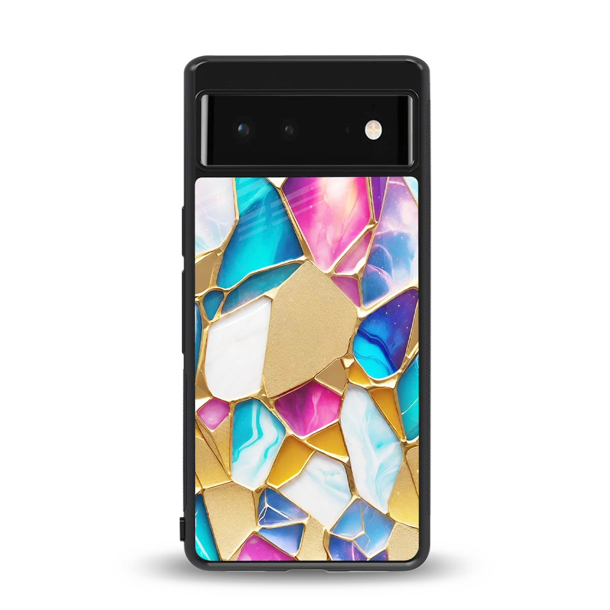 Luxe Spectrum back phone cover | glass case for google pixel 6a