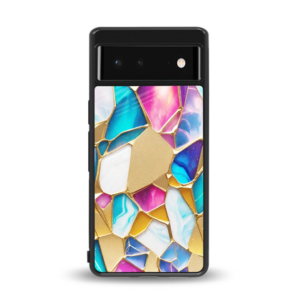 Luxe Spectrum back phone cover | glass case for google pixel 6a