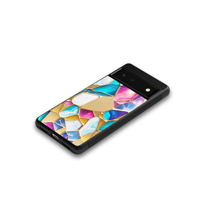 Luxe Spectrum google pixel 6 mobile cover | shockproof glass phone case