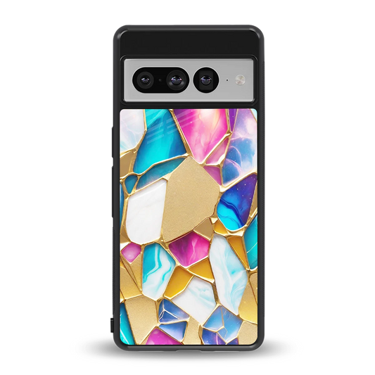 Luxe Spectrum back phone cover | glass case for google pixel 7 pro