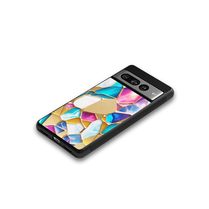 Luxe Spectrum google pixel 7 pro mobile cover | shockproof glass phone case