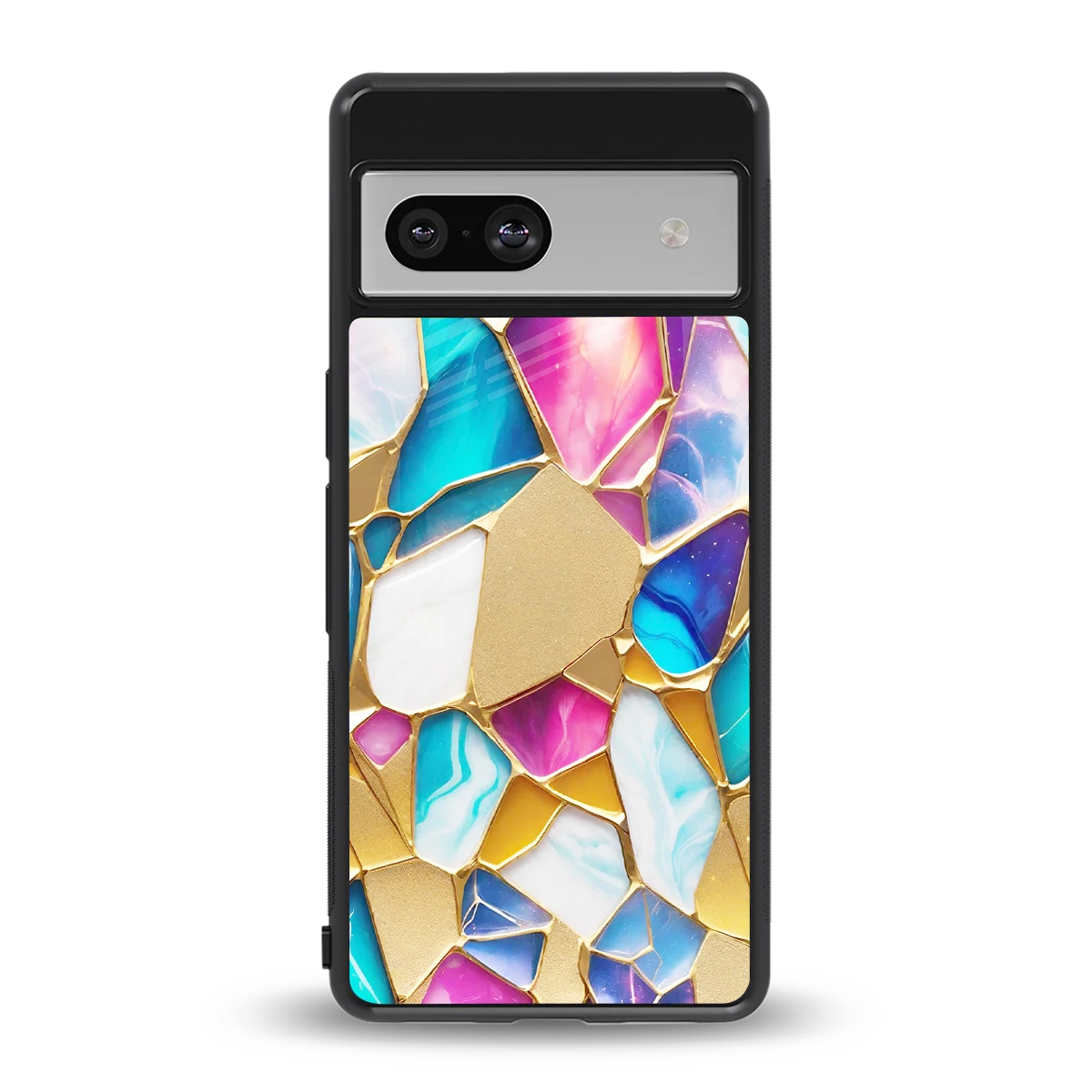 Luxe Spectrum back phone cover | glass case for google pixel 7a