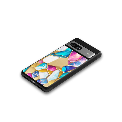 Luxe Spectrum google pixel 7 mobile cover | shockproof glass phone case