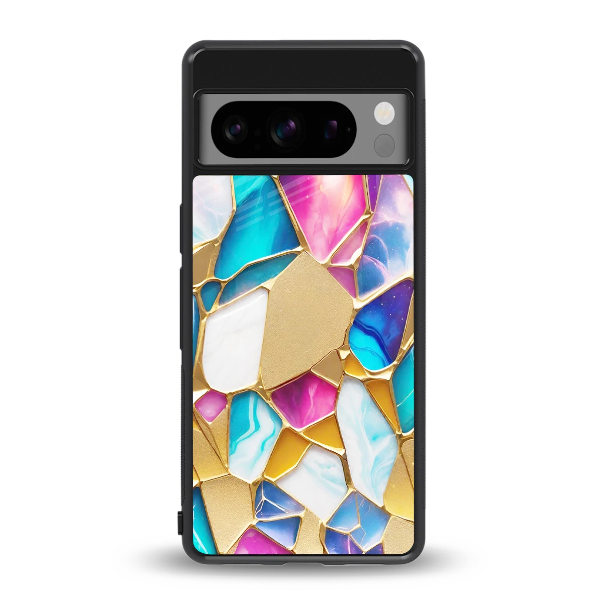 Luxe Spectrum back phone cover | glass case for google pixel 8 pro