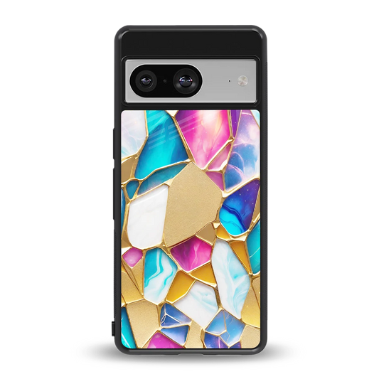 Luxe Spectrum back phone cover | glass case for google pixel 8