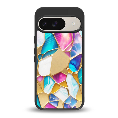 Luxe Spectrum back phone cover | glass case for google pixel 9