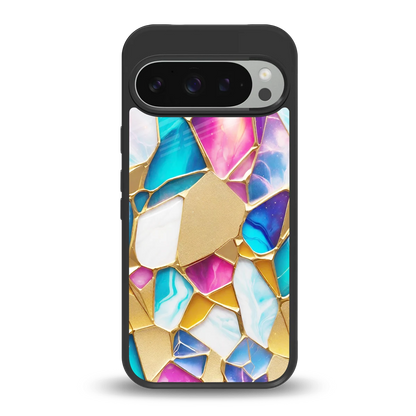 Luxe Spectrum back phone cover | glass case for google pixel 9 pro