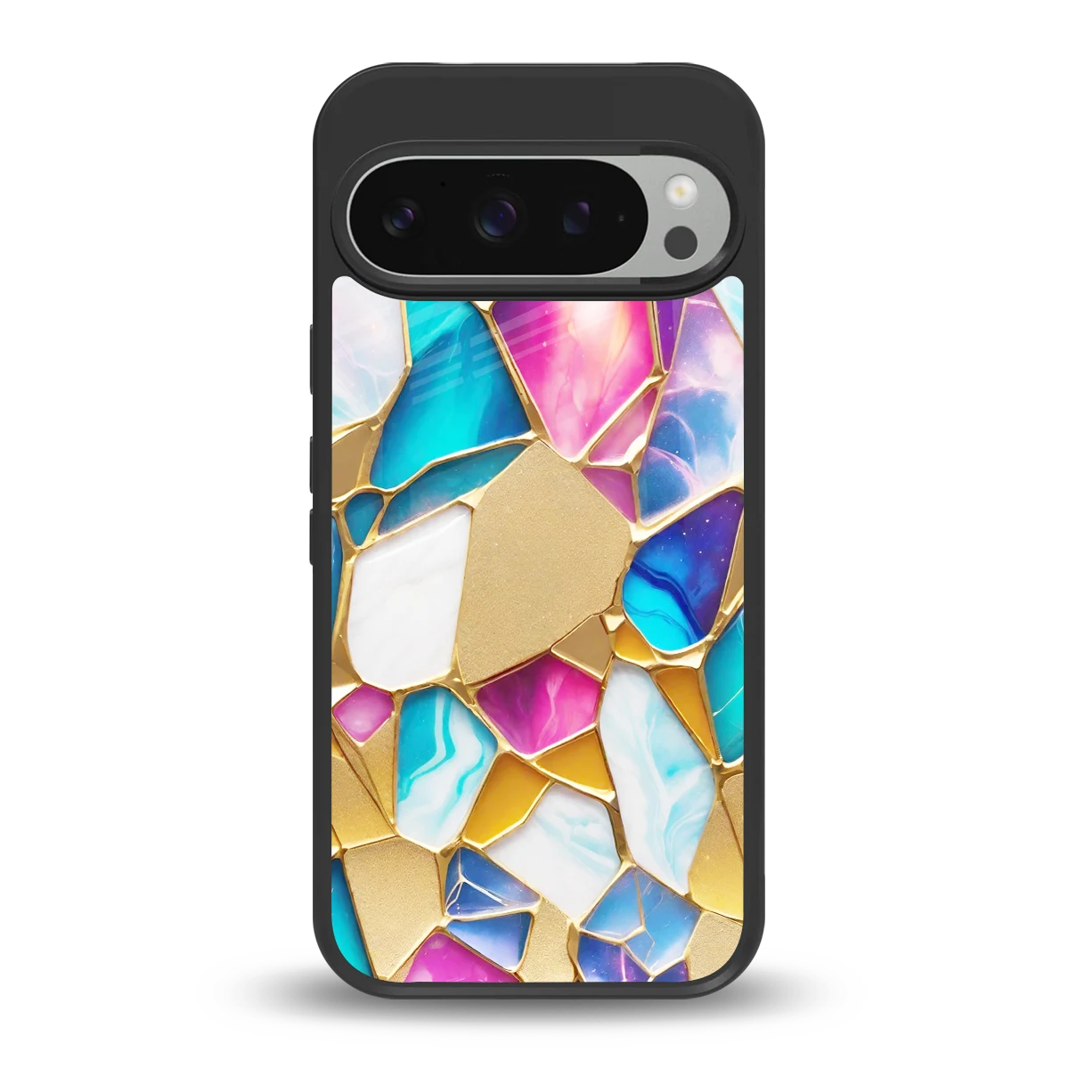 Luxe Spectrum back phone cover | glass case for google pixel 9 pro xl
