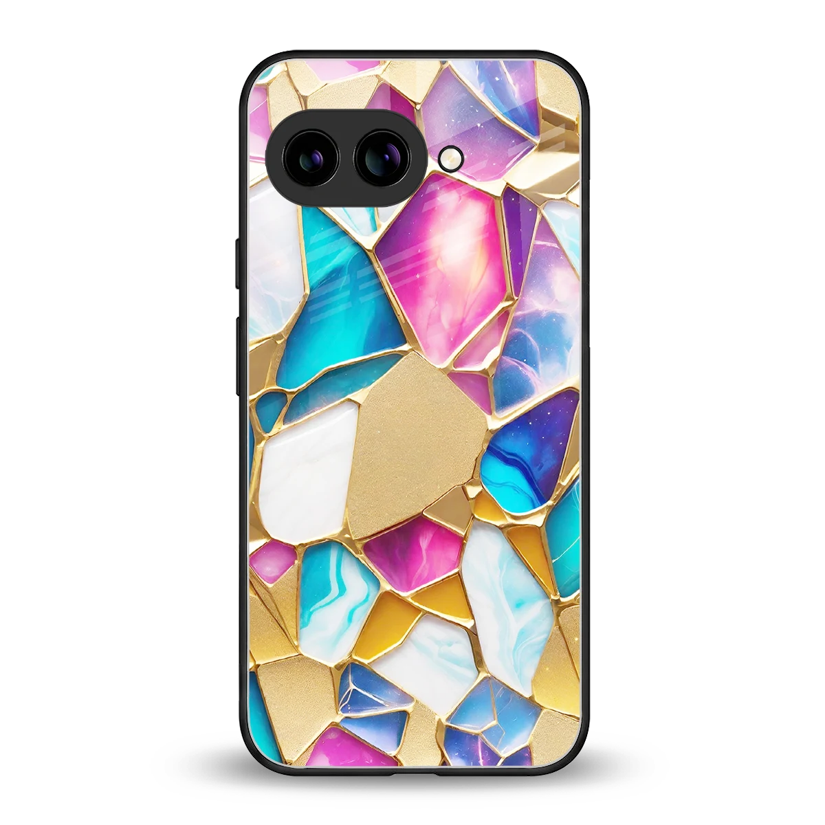 Luxe Spectrum back phone cover | glass case for google pixel 10a