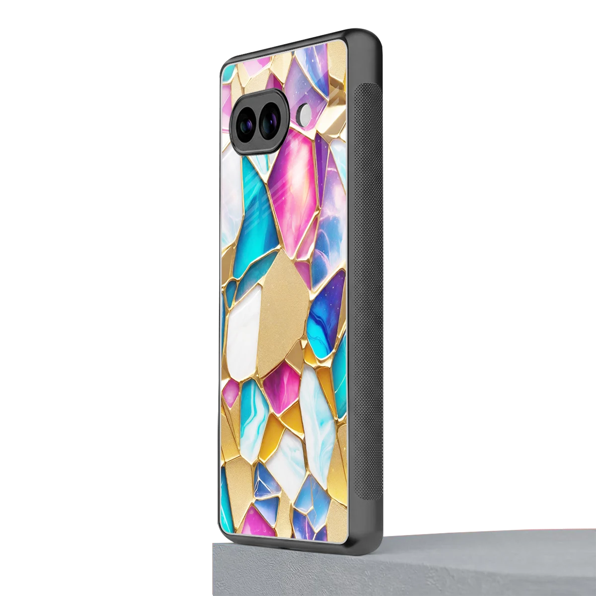 Luxe Spectrum google pixel 10a mobile cover | shockproof glass phone case