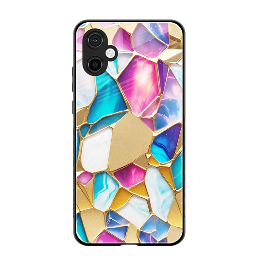 Luxe Spectrum back phone cover | glass case for samsung galaxy a06 5g