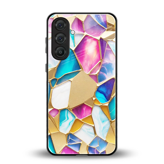 Luxe Spectrum back phone cover | glass case for samsung galaxy m36 5g