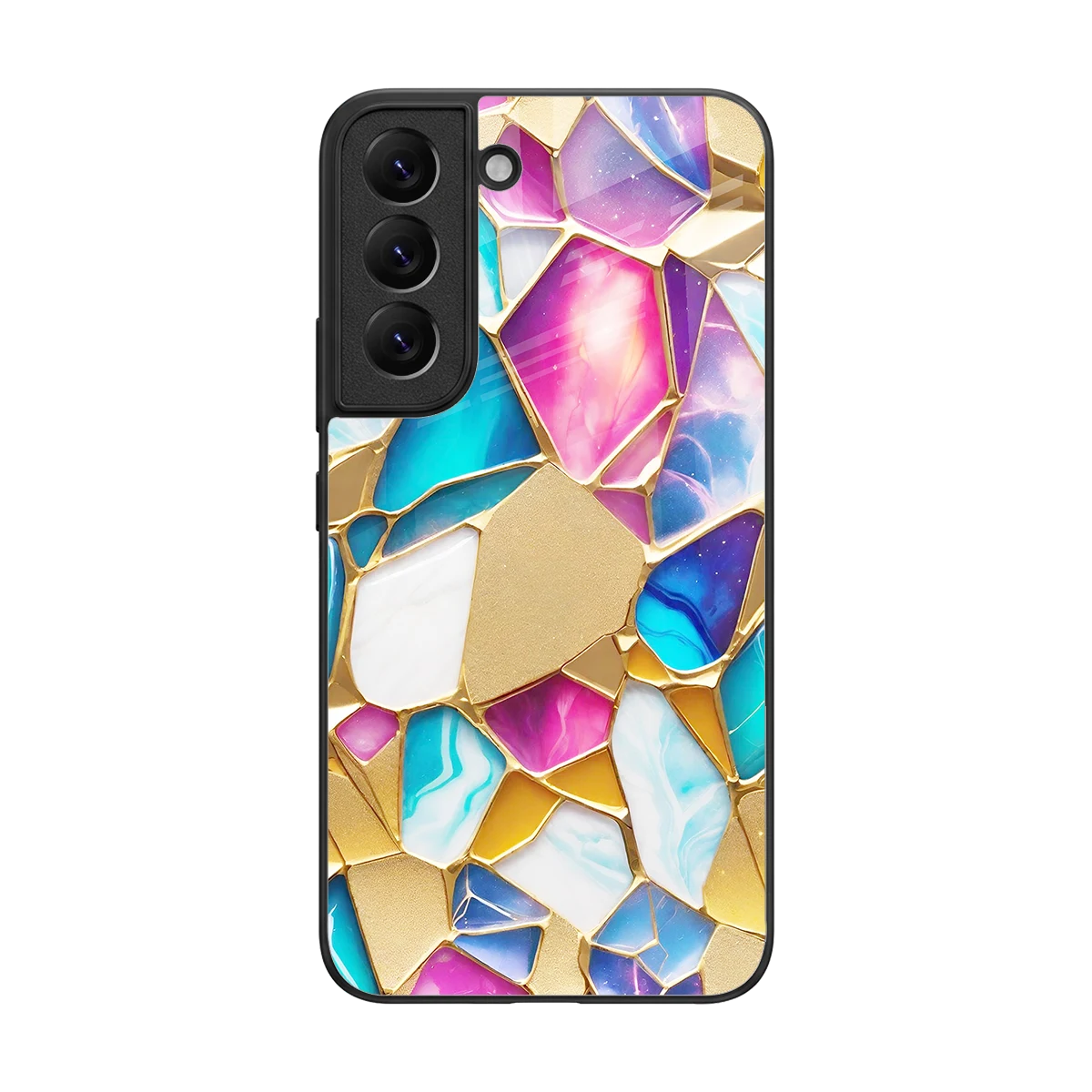 Luxe Spectrum back phone cover | glass case for samsung galaxy s22